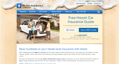 Desktop Screenshot of islandinsurance.com